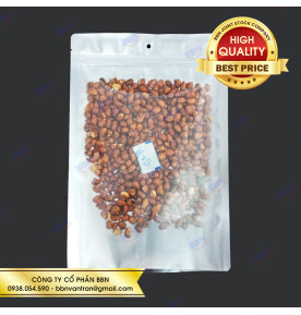 Túi 3 biên nhôm mặt trong mặt bạc có zip đáy mở (1kg)
